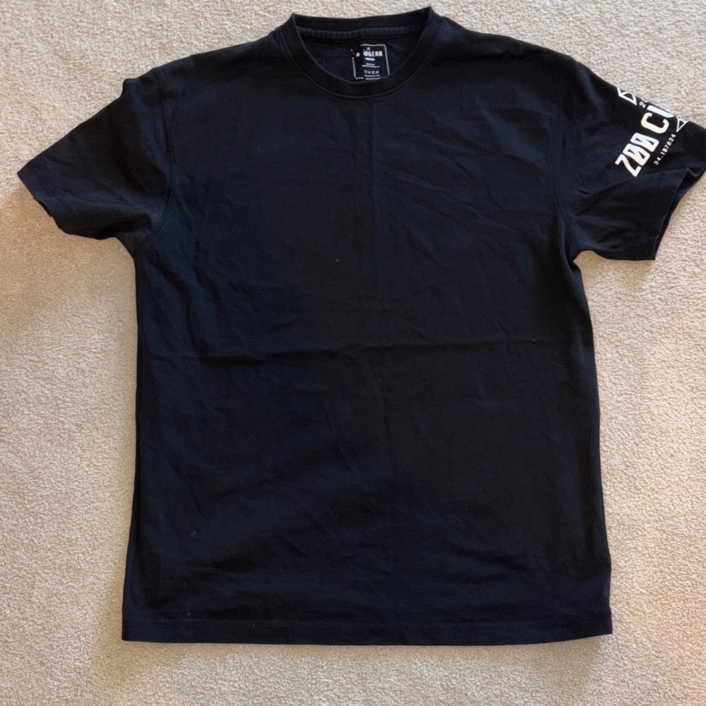 Rawgear Black Short Sleeve Men's Gym Tee